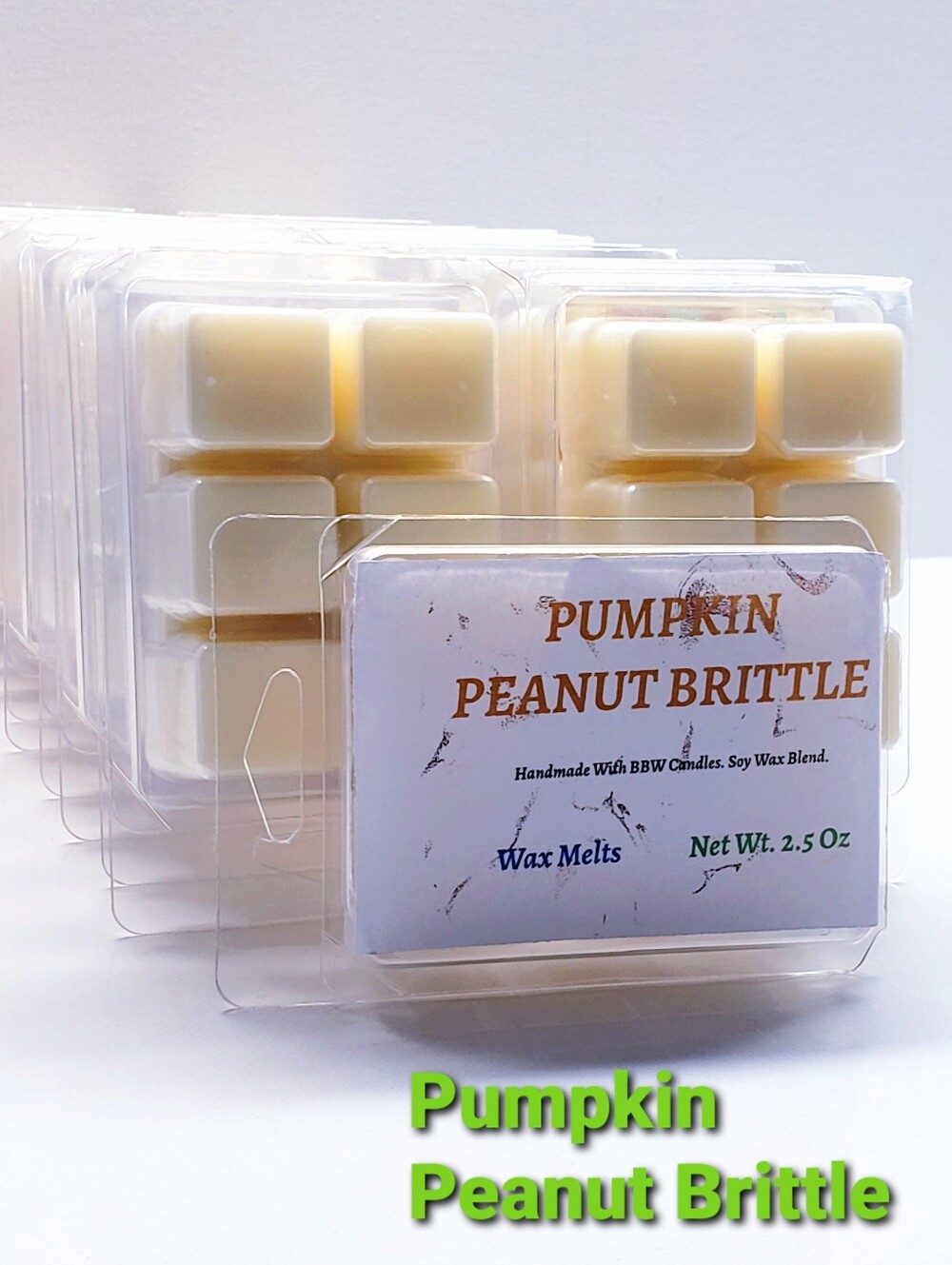 PUMPKIN PEANUT BRITTLE-Bath & Body Works Candle Wax Melts- $8 per pack